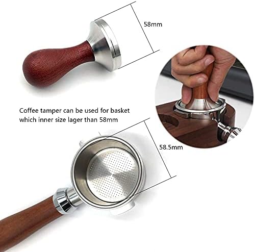 Coffee Tamper Espresso Hand Tamper 304 Stainless Steel Espresso Coffee