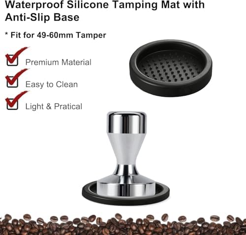 Espresso Accessories Kit 51mm Tamper: Espresso Tamper Kit with 51mm
