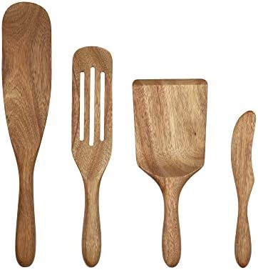 Mad Hungry, As Seen On TV, WKA 51218, 4-Piece Premium Acacia Wood