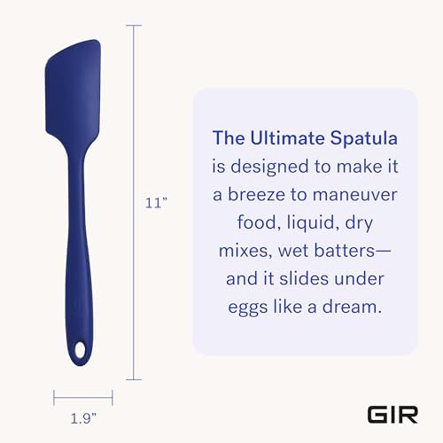 GIR Premium Silicone Kitchen Spatula – Ultimate, 11IN, Navy