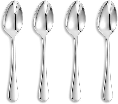 KEAWELL Premium Verona 4-Piece 6.5-Inch Teaspoon Set (4, Teaspoons)