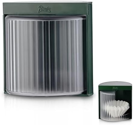Bincoo Rotatable Coffee Filter Holder,Basket Filter Paper Storage