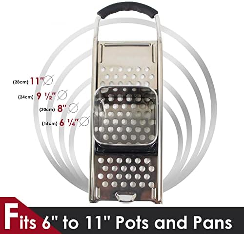 Grade Stainless Steel Spaetzle Maker with Comfort Grip Handle