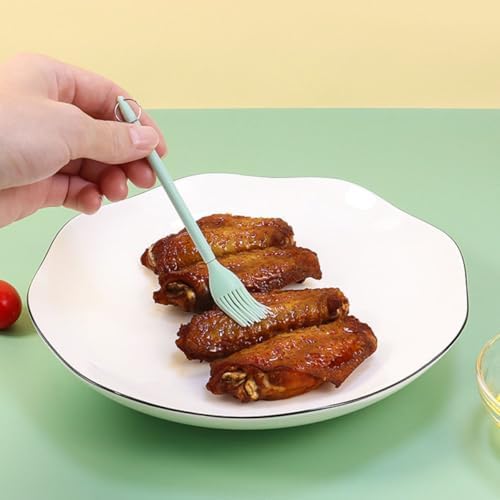 4pcs Silicone Pastry Brush Set Retractable Oil Brush for Baking