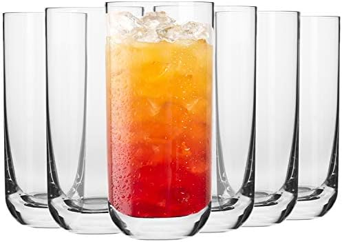 Krosno Water Glasses Set of 6, 9.4", Glamour Collection