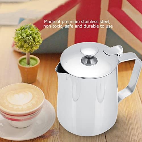 Milk Frothing Pitcher, Milk container Stainless Steel Coffee Cup Mug
