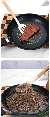 Kitchen Cooking Utensils and Knife Set with Holder Block, 19 Pieces