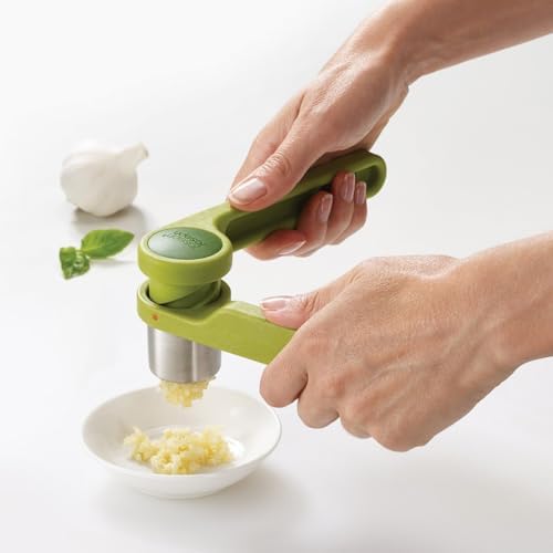 Joseph Joseph Helix Garlic Press, Stainless Steel