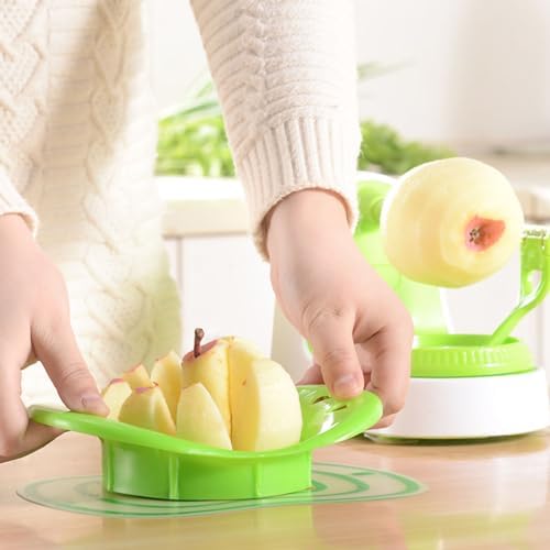 Apple Peeler, Pear Peeler,Apple Peeler Slicer Corer Kitchen Tool,360