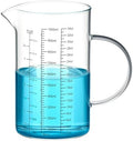 QWORK 34OZ/1000ML Glass Measuring Cup (Ml/Oz/Cup), 4 Cups