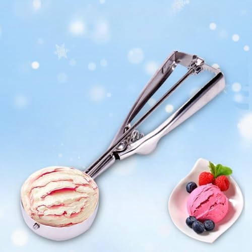 Ice Cream Scoop, Cookie Scoop Set, Stainless Steel Baking Scoop for