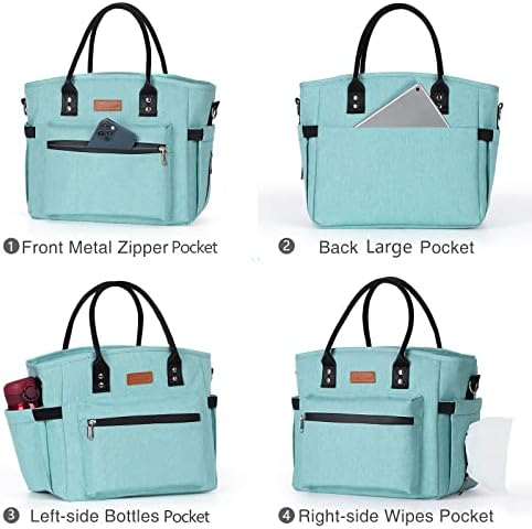 Insulated Lunch Bag for Women Men,Adult Lunch Box for Women with