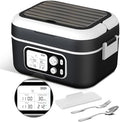 Cordless Electric Heated Lunch Box, 1.5L, Black
