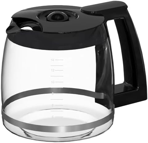 14-Cup Glass Carafe Replacement for Cuisinart Coffee Maker Models