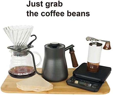 SOTECH Pour Over Coffee Maker Set, Portable Metal Box