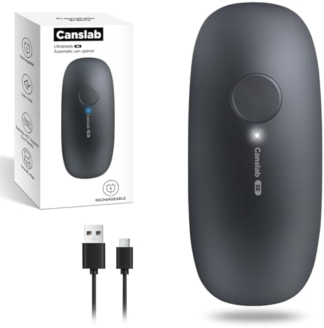 Canslab Ultrablade SE Electric Can Opener, USB-C Rechargeable, Smooth
