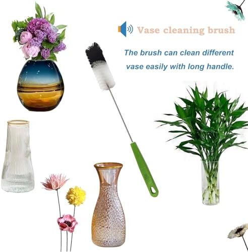 2 Pack 16" Water Bottle Brush for Cleaning, Dokpod Long Handle Bottle