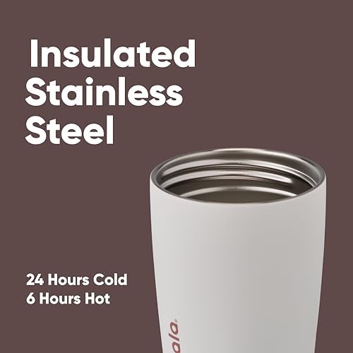 Owala SmoothSip Slider Insulated Stainless Steel Coffee Tumbler