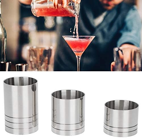 Cocktail Jigger Set - 25ml, 35ml, 50ml Bar Measuring Cups for