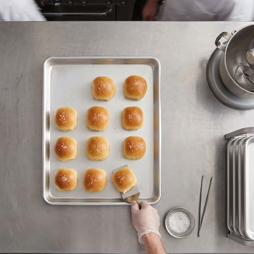 TrueCraftware- Quarter Size Aluminum Sheet Pan 9-1/2" x 13" Baking