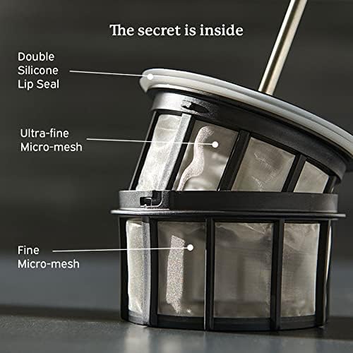 ESPRO P7 French Press, 18 Oz, Matte Black