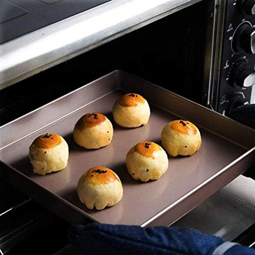 Nonstick Square Baking Pan, 11x11 Inch Carbon Steel Cake Baking Sheet