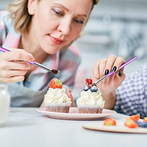 Patelai 10 Pcs Food Safe Paint Brushes