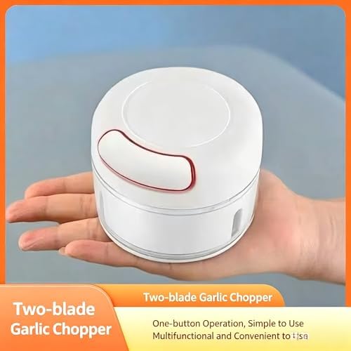 Pull Chopper,Kitchen Manual Mini Pull String Vegetable Garlic Twister