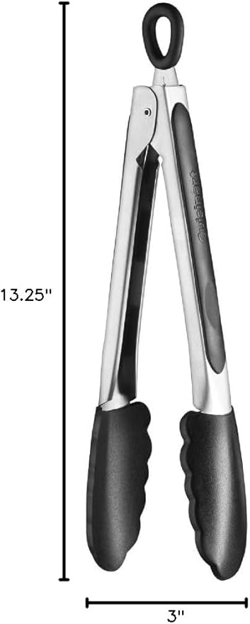 Cuisinart Silicone-Tipped 9-Inch Tongs - Image 2