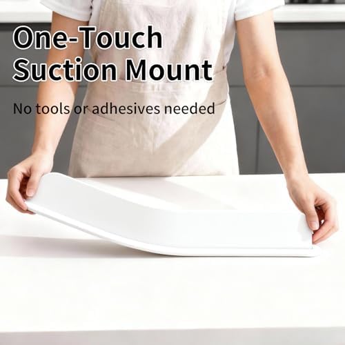 19.2inch(49cm) Silicone Sink Splash Guard, Sink Splash Guard with
