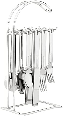 Supreme Housewares 20-Piece Stainless Steel Flatware Set with 1-Piece