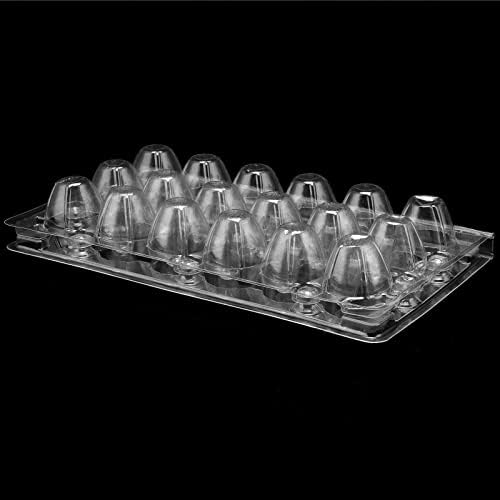 SINJEUN 120 Pack 18-Grid Quail Egg Cartons