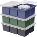 Large Ice Cube Tray for Whiskey: 2" Big Silicone Ice Tray with Lid for