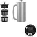 ESPRO P7 French Press, Brushed Stainless Steel, 18 Oz