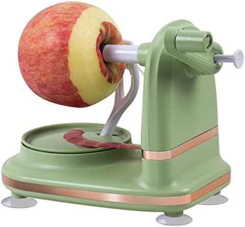 VEELAM Apple Peeler with 2 Blades Replacements, Apple Peeler Slicer &