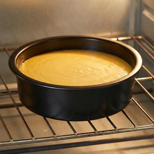 HOIGON 6 Inch Cake Pans Set of 4, Non-Stick Round Baking Tins with