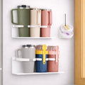 HAMARA Fiber Steel Magnetic Stanley Cup Holder for Fridge – 3-Pack
