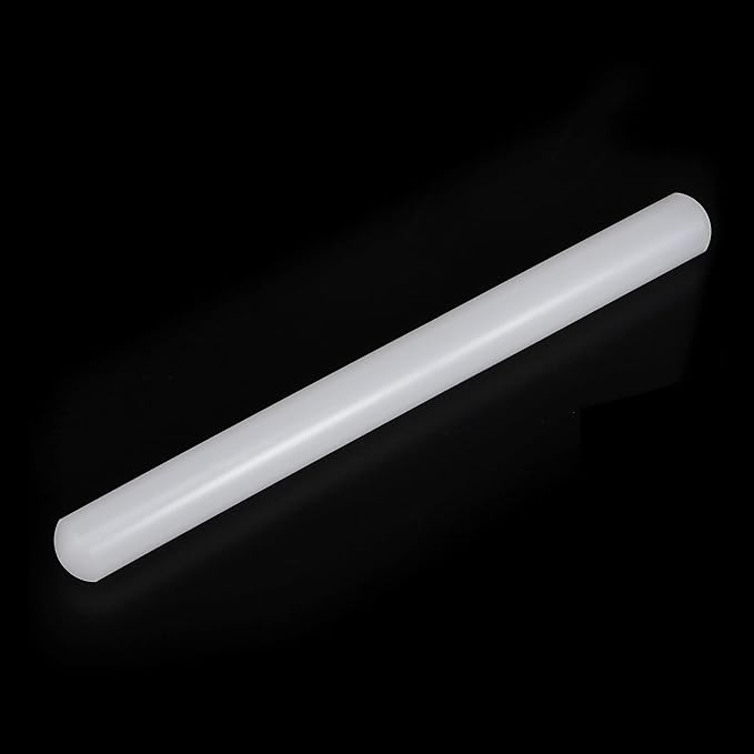 HARFINGTON 13 Inch x 0.98 Inch PP Plastic Non-Stick Fondant Rolling Pin - Image 3