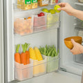 3 Pack Refrigerator Organizer Box, Plastic Refrigerator Side Door