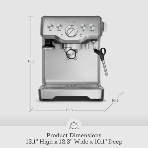Breville BES840XL Infuser Espresso Machine, Brushed Stainless Steel