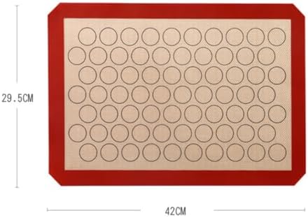 Silicone Glass Fiber Macaron Baking Mat Reusable Pastry Sheet