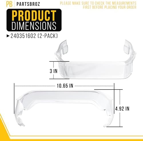 240351602 Freezer Door Bin for Frigidaire Kenmore PS430028 917237