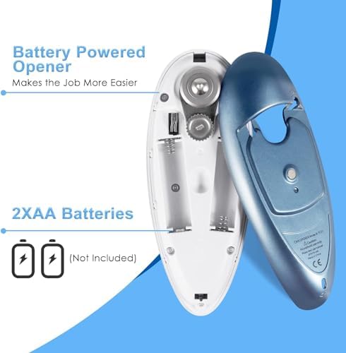 One-Touch Electric Can Openers Automatic Hand Free Can Opener for