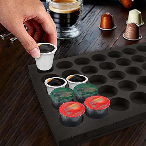 FONUNO Coffee Pod Drawer Organizer Compatible with KCup Keurig