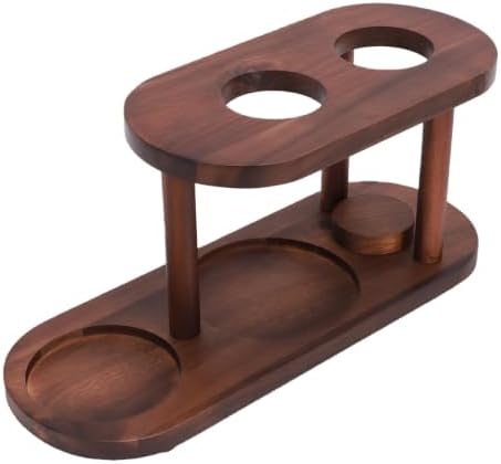Zerodis Pour Over Coffee Station, Solid Wood Dripper Stand for Stable