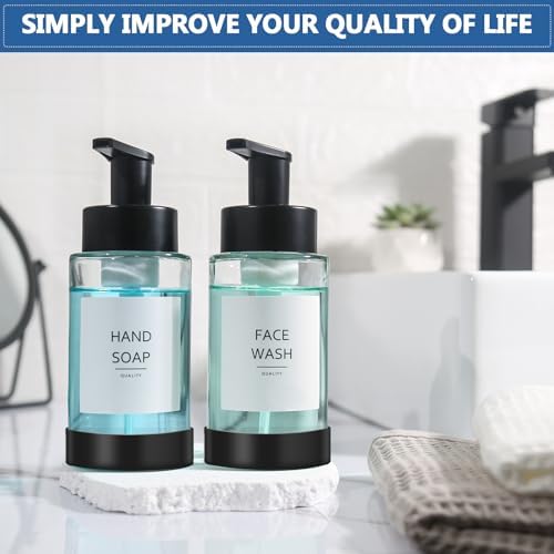RYTOXILO Foaming Soap Dispenser, 10 oz/300ml Foaming Hand Soap