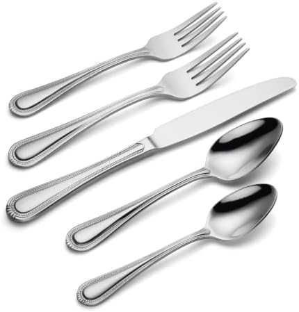 Oneida Countess 45-Piece 18/0 Silverware Set for 8, Flatware