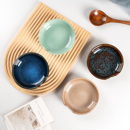 Ceramic Spoon Rests for Stove Top, Spoon Holder for Kitchen Counter