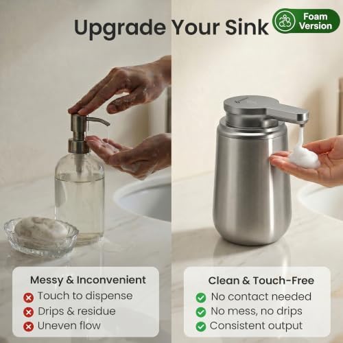 GentleJet NovaJet Automatic Foaming Soap Dispenser Touchless Sensor