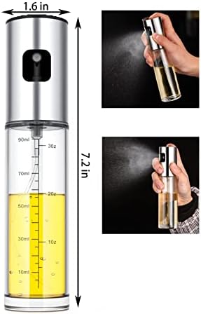 NIKKIER 100ml Olive Oil Sprayer for Cooking